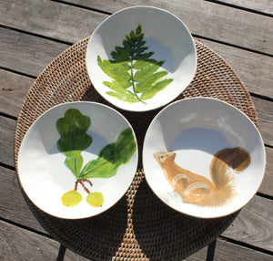Assiette Creuse Faience Automne