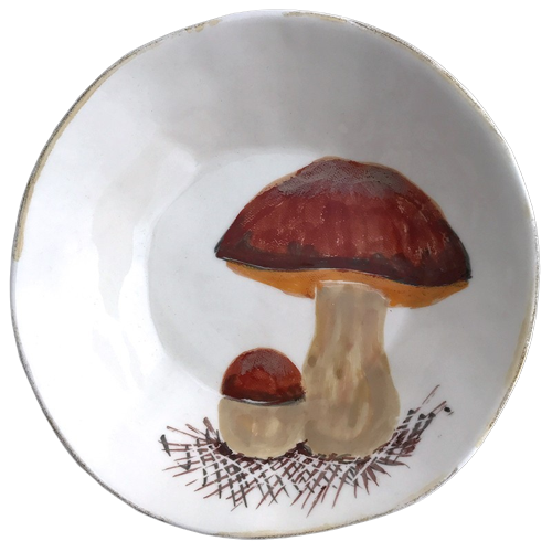 Assiette Creuse Faience Automne