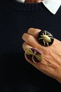 Bague en verre de Murano