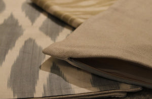 Housse De Coussin Ikat Soie