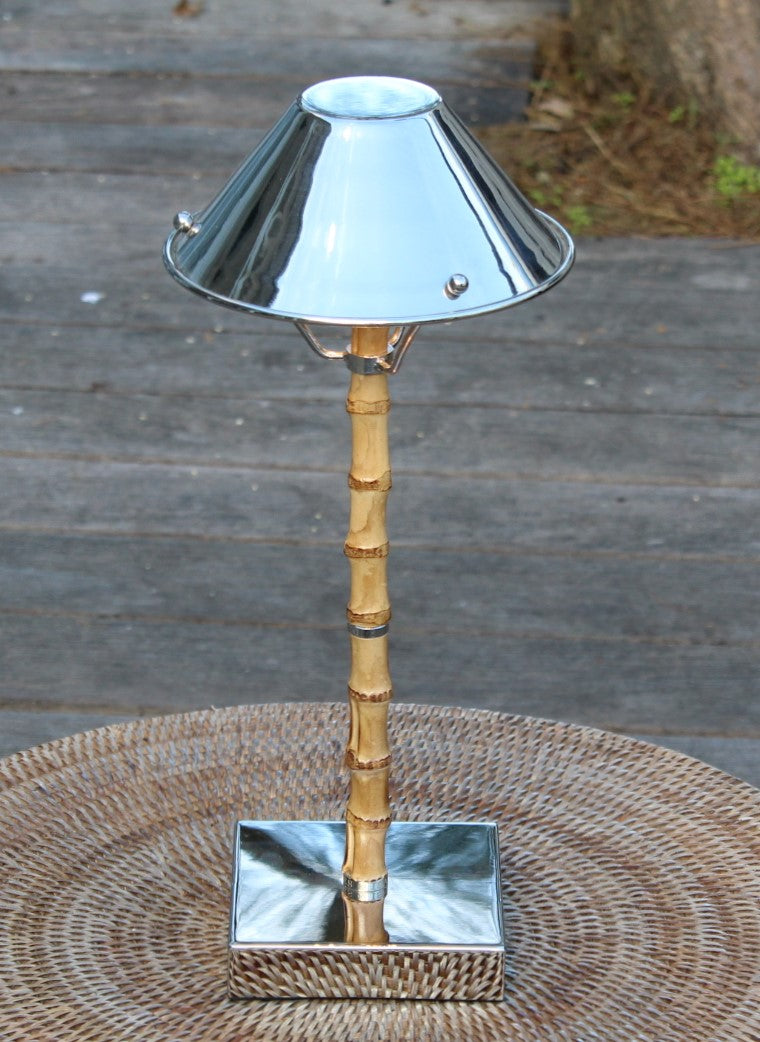 Lampe à poser électrifiée Modofamily en bambou Lampe à poser électrifiée Modofamily en bambou