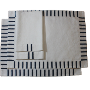 Ensemble 2 Sets & 2 Serviettes de table