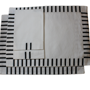 Ensemble 2 Sets & 2 Serviettes de table