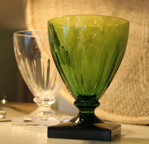 Verre Acrylique à Pied