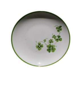 Assiette Porcelaine Trèfle