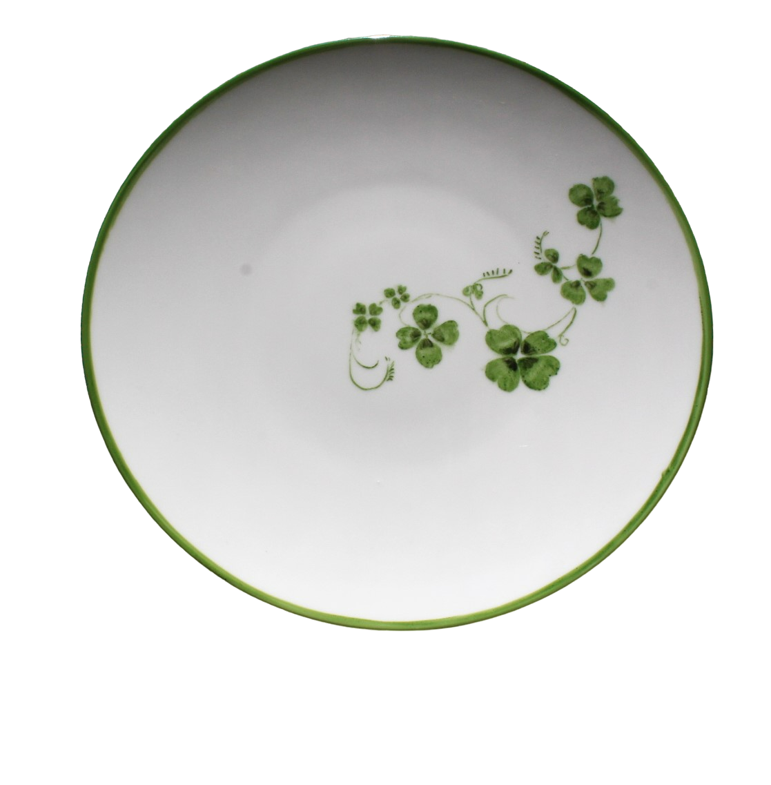 Assiette Porcelaine Trèfle
