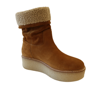 Bottines Daim Et Mouton