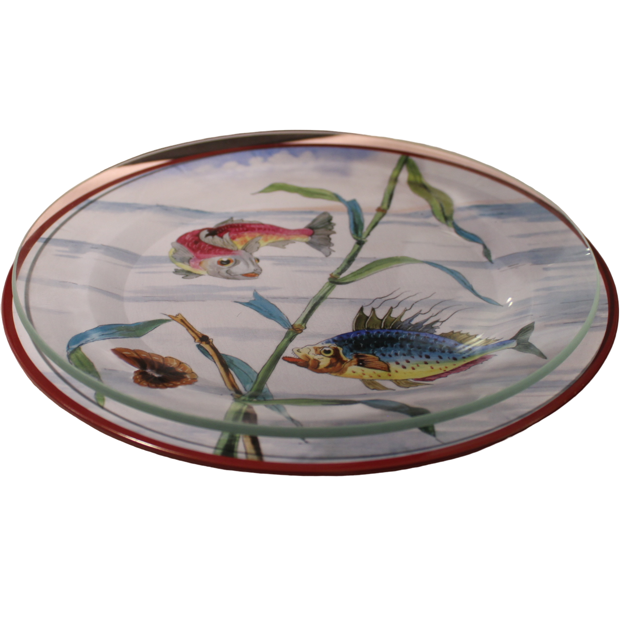 Coffret 6 Assiettes Verre