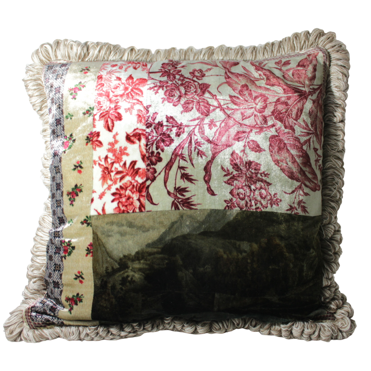 Coussin Laine & Soie