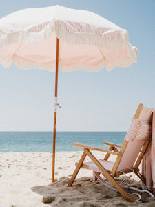 Parasol Arguin Rayé Rose