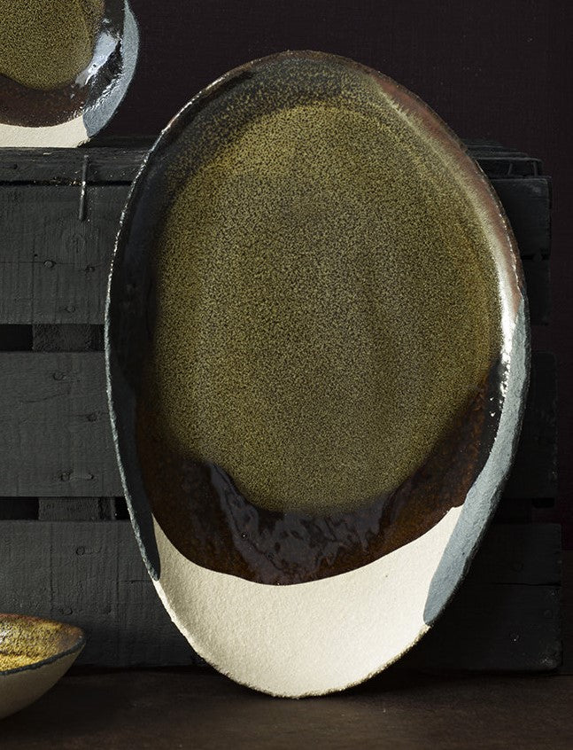 Les Plats Grès Emaillé