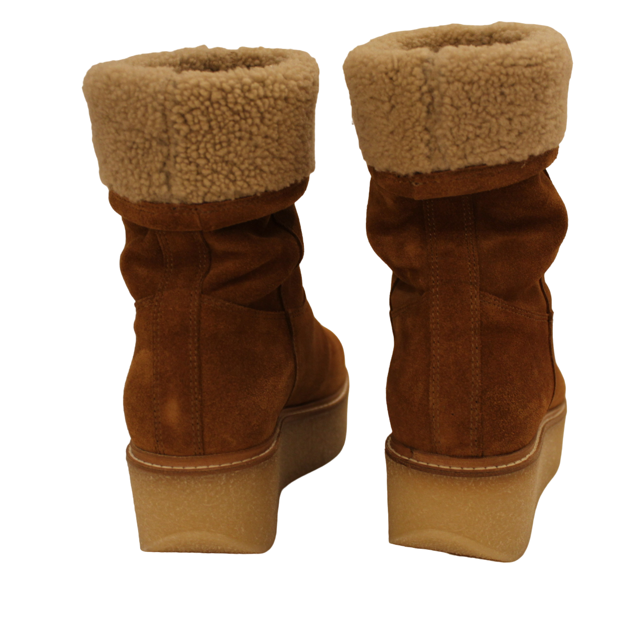 Bottines Daim Et Mouton