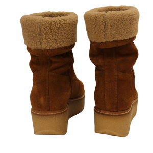 Bottines Daim Et Mouton